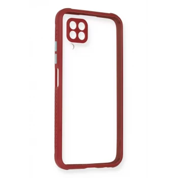 Newface Huawei P40 Lite Kılıf Miami Şeffaf Silikon - Fuşya
