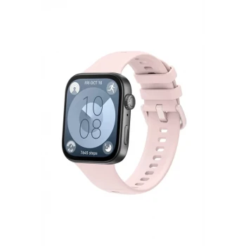 Newface Huawei Watch Fit 3 Klasik Kordon - Pudra