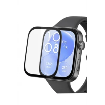 Newface Huawei Watch Fit 3 Polymer Nano Ekran Koruyucu - Şeffaf
