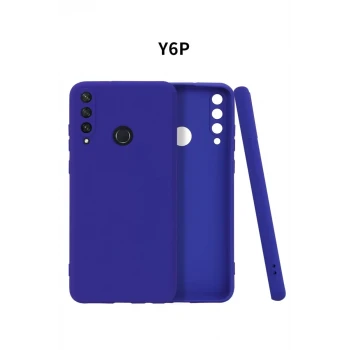 Newface Huawei Y6P Kılıf First Silikon - Lacivert