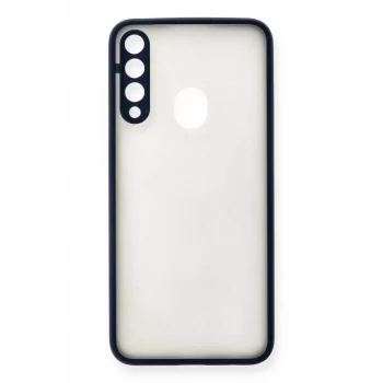 Newface Huawei Y6P Kılıf Montreal Silikon Kapak - Lacivert