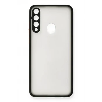 Newface Huawei Y6P Kılıf Montreal Silikon Kapak - Siyah