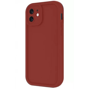 Newface Apple iPhone 11 Kılıf Viera Silikon - Bordo