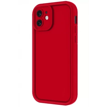 Newface Apple iPhone 11 Kılıf Viera Silikon - Kırmızı