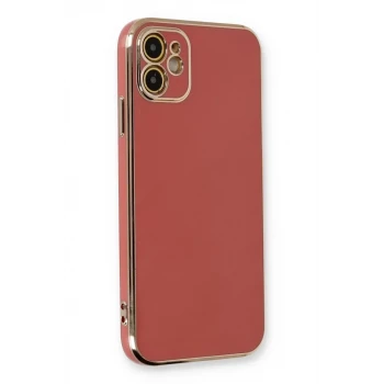 Newface Apple iPhone 11 Kılıf Volet Silikon - Kırmızı