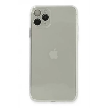 Newface Apple iPhone 11 Pro Kılıf Fly Lens Silikon - Şeffaf