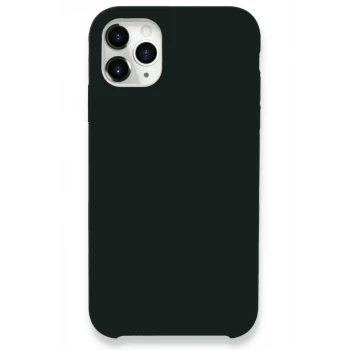 Newface Apple iPhone 11 Pro Kılıf Lansman Legant Silikon - Koyu Yeşil