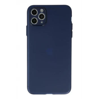 Newface Apple iPhone 11 Pro Max Kılıf Puma Silikon - Mavi