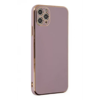 Newface Apple iPhone 11 Pro Max Kılıf Volet Silikon - Mor