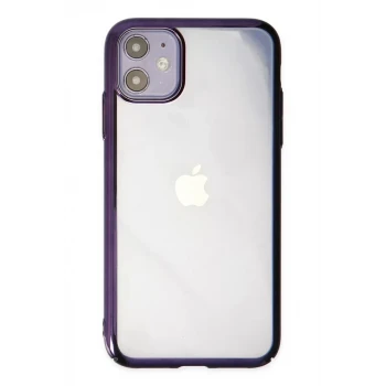 Newface Apple iPhone 12 Kılıf Element Silikon - Mor