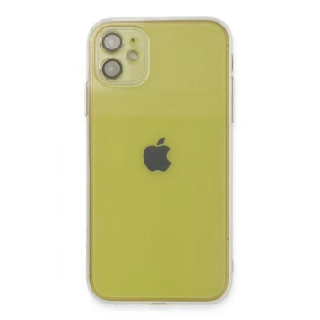 Newface Apple iPhone 12 Kılıf Fly Lens Silikon - Şeffaf