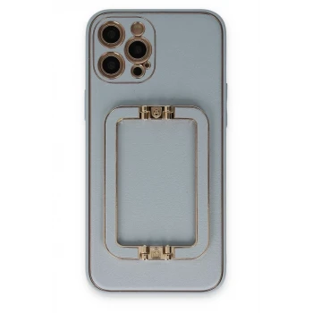 Newface Apple iPhone 12 Pro Kılıf Coco Elit Kapak - Turkuaz