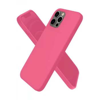 Newface Apple iPhone 12 Pro Kılıf First Silikon - Pembe