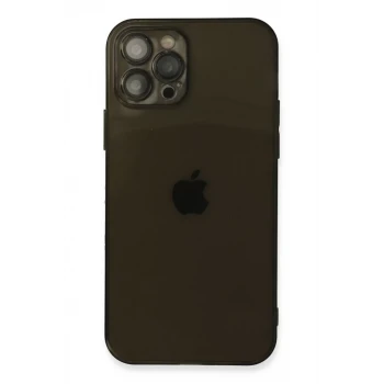Newface Apple iPhone 12 Pro Kılıf Fly Lens Silikon - Siyah