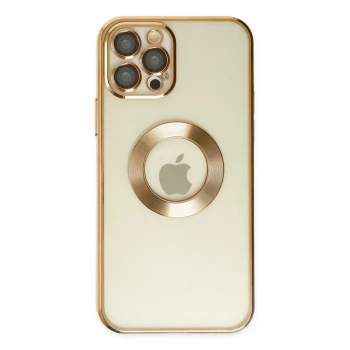 Newface Apple iPhone 12 Pro Kılıf Slot Silikon - Gold