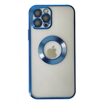 Newface Apple iPhone 12 Pro Kılıf Slot Silikon - Mavi