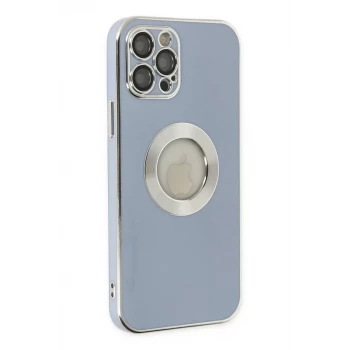 Newface Apple iPhone 12 Pro Kılıf Store Silikon - Sierra Blue