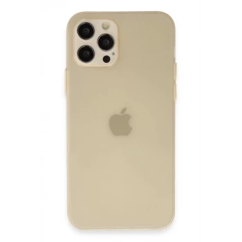 Newface Apple iPhone 12 Pro Max Kılıf Puma Silikon - Gold