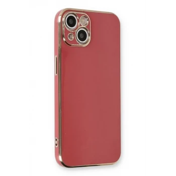 Newface Apple iPhone 13 Kılıf Volet Silikon - Kırmızı