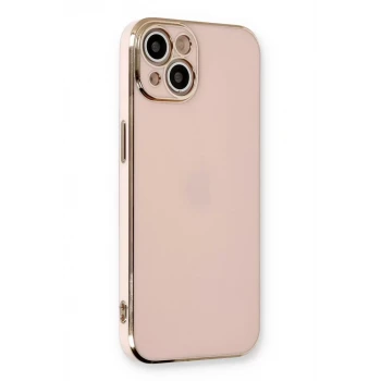 Newface Apple iPhone 13 Kılıf Volet Silikon - Pembe