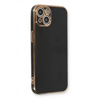 Newface Apple iPhone 13 Kılıf Volet Silikon - Siyah