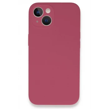 Newface Apple iPhone 13 Mini Kılıf Lansman Legant Silikon - Fuşya