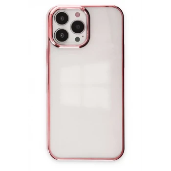 Newface Apple iPhone 13 Pro Kılıf Element Silikon - Pembe