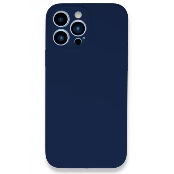 Newface Apple iPhone 13 Pro Kılıf Lansman Legant Silikon - Lacivert