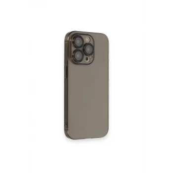 Newface Apple iPhone 13 Pro Max Kılıf Armada Lensli Kapak - Siyah