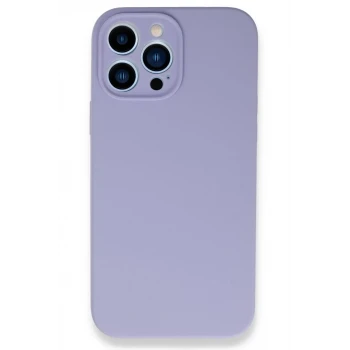 Newface Apple iPhone 13 Pro Max Kılıf Lansman Legant Silikon - Lila