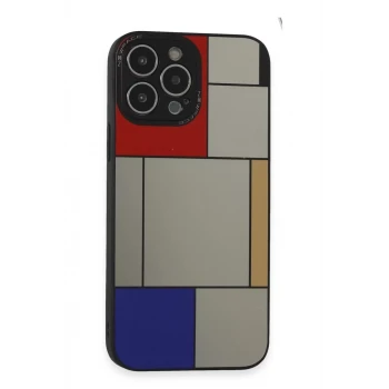 Newface Apple iPhone 13 Pro Max Kılıf Mirror Desenli Kapak - Mirror - 9