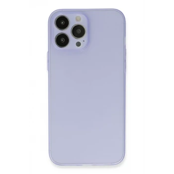 Newface Apple iPhone 13 Pro Max Kılıf Puma Silikon - Mor
