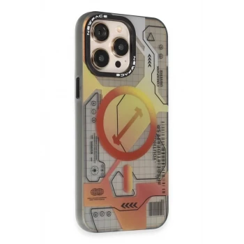 Newface Apple iPhone 13 Pro Max Kılıf Venüs Magneticsafe Desenli Kapak - Venüs - 6
