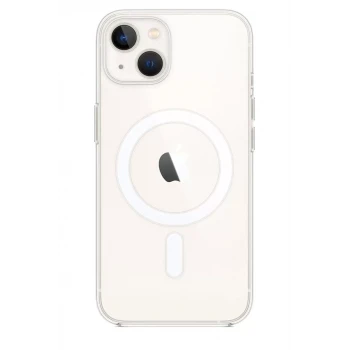 Newface Apple iPhone 14 Kılıf Pc Real Magsafe Kapak - Şeffaf