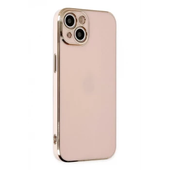 Newface Apple iPhone 14 Kılıf Volet Silikon - Pembe