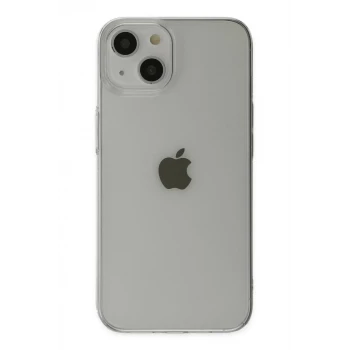 Newface Apple iPhone 14 Plus Kılıf Pc Sert Şeffaf Kapak - Şeffaf