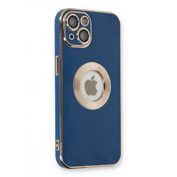 Newface Apple iPhone 14 Plus Kılıf Store Silikon - Mavi