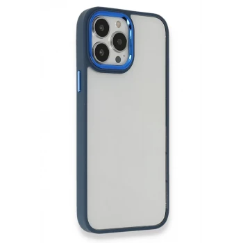 Newface Apple iPhone 14 Pro Kılıf Dora Kapak - Mavi