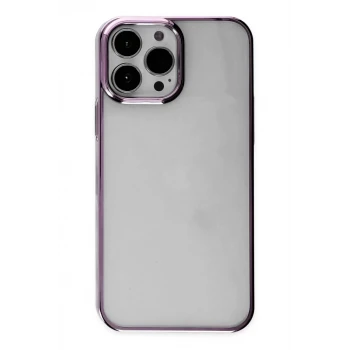 Newface Apple iPhone 14 Pro Kılıf Element Silikon - Lila
