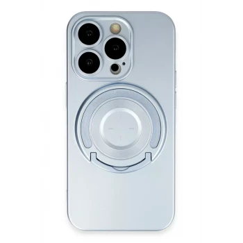 Newface Apple iPhone 14 Pro Kılıf Lukka Magneticsafe Kapak - Sierra Blue