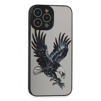 Newface Apple iPhone 14 Pro Kılıf Mirror Desenli Kapak - Mirror - 1