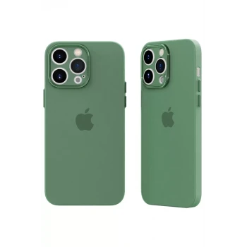 Newface Apple iPhone 14 Pro Kılıf Puma Silikon - Yeşil