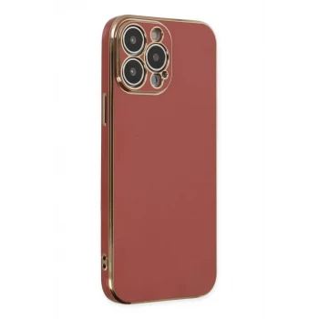 Newface Apple iPhone 14 Pro Kılıf Volet Silikon - Kırmızı