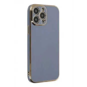 Newface Apple iPhone 14 Pro Kılıf Volet Silikon - Mavi