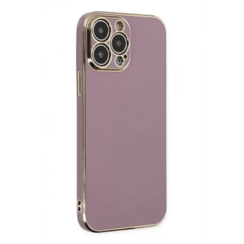 Newface Apple iPhone 14 Pro Kılıf Volet Silikon - Mor