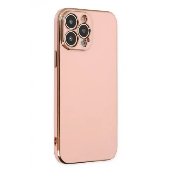 Newface Apple iPhone 14 Pro Kılıf Volet Silikon - Pembe