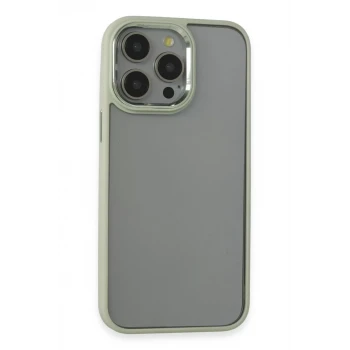 Newface Apple iPhone 14 Pro Max Kılıf Power Silikon - Yeşil
