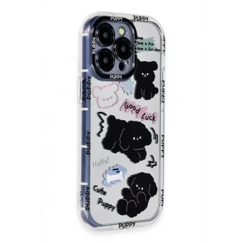 Newface Apple iPhone 14 Pro Max Kılıf Reflexion Desenli Kapak - Desen 5