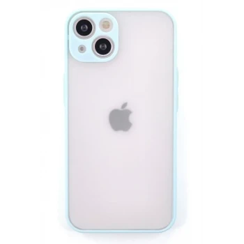 Newface Apple iPhone 15 Plus Kılıf Montreal Silikon Kapak - Turkuaz