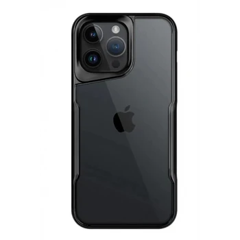 Newface Apple iPhone 15 Pro Kılıf Boyi Silikon Kapak - Siyah